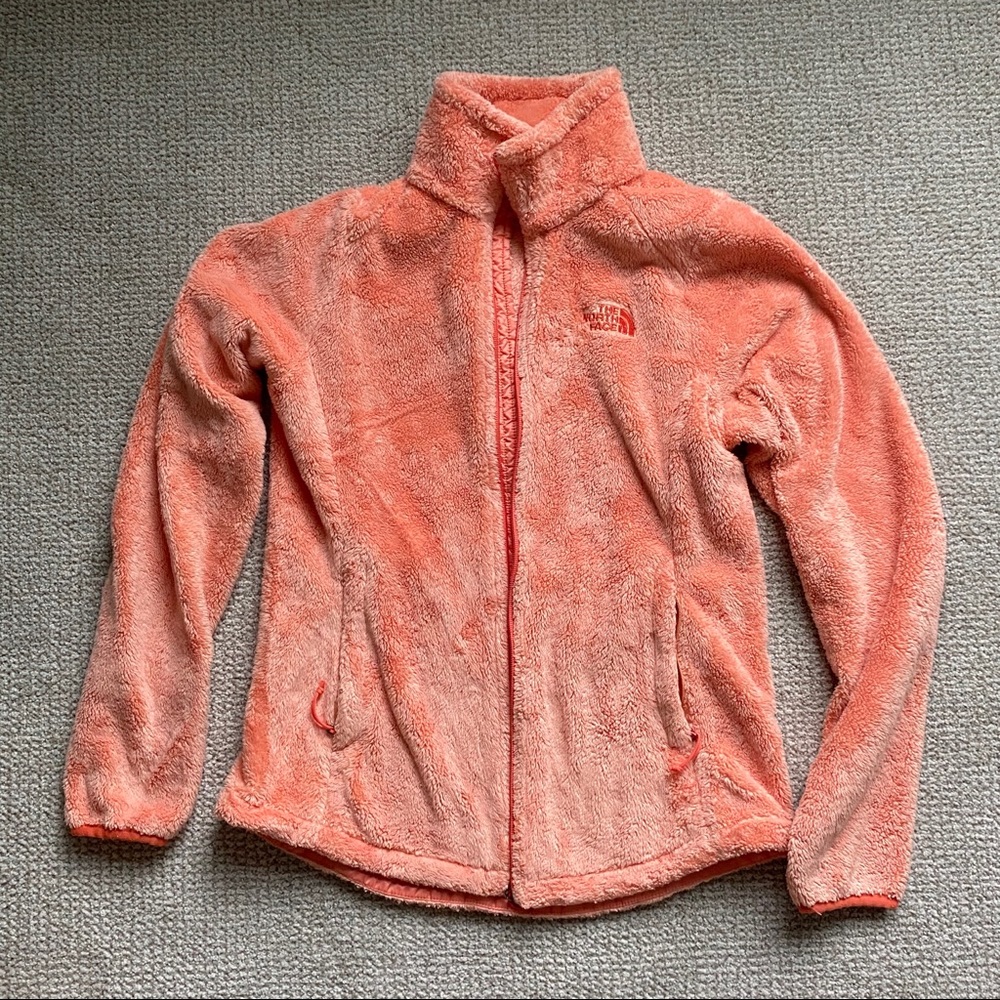 The North Face fuzzy jacket